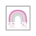 Picture of Heart Rainbow I  _GroupedProduct_Square_Mini_ _GroupedProduct_Square_Canvas_Framed_