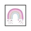 Picture of Heart Rainbow I  _GroupedProduct_Square_Mini_ _GroupedProduct_Square_Canvas_Framed_