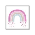 Picture of Heart Rainbow I  _GroupedProduct_Square_Mini_ _GroupedProduct_Square_Canvas_Framed_