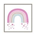 Picture of Heart Rainbow I  _GroupedProduct_Square_Mini_ _GroupedProduct_Square_Canvas_Framed_