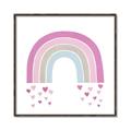 Picture of Heart Rainbow I  _GroupedProduct_Square_Mini_ _GroupedProduct_Square_Canvas_Framed_
