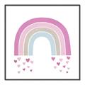 Picture of Heart Rainbow I  _GroupedProduct_Square_Mini_ _GroupedProduct_Square_Canvas_Framed_