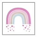 Picture of Heart Rainbow I  _GroupedProduct_Square_Mini_ _GroupedProduct_Square_Canvas_Framed_