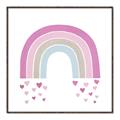 Picture of Heart Rainbow I  _GroupedProduct_Square_Mini_ _GroupedProduct_Square_Canvas_Framed_