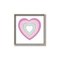 Picture of Heart Rainbow II _GroupedProduct_Square_Mini_ _GroupedProduct_Square_Canvas_Framed_