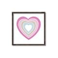 Picture of Heart Rainbow II _GroupedProduct_Square_Mini_ _GroupedProduct_Square_Canvas_Framed_