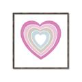 Picture of Heart Rainbow II _GroupedProduct_Square_Mini_ _GroupedProduct_Square_Canvas_Framed_