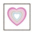 Picture of Heart Rainbow II _GroupedProduct_Square_Mini_ _GroupedProduct_Square_Canvas_Framed_