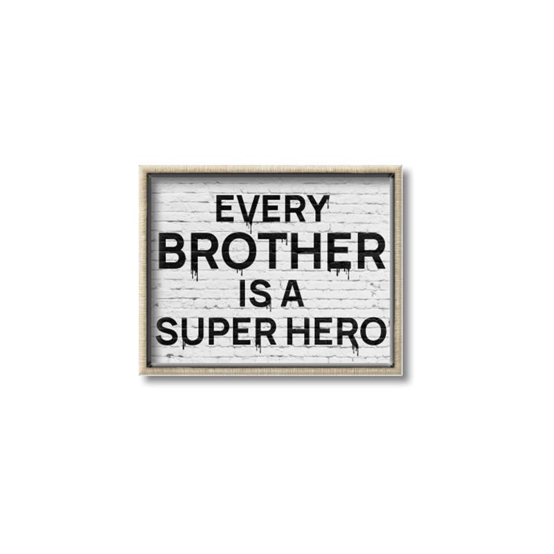 Picture of Superhero Brother _GroupedProduct_Rectangle_Landscape_Mini_ _GroupedProduct_Rectangle_Landscape_Canvas_Framed_