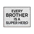 Picture of Superhero Brother _GroupedProduct_Rectangle_Landscape_Mini_ _GroupedProduct_Rectangle_Landscape_Canvas_Framed_