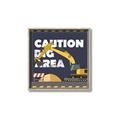 Picture of Caution Construction _GroupedProduct_Square_Mini_ _GroupedProduct_Square_Canvas_Framed_