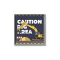 Picture of Caution Construction _GroupedProduct_Square_Mini_ _GroupedProduct_Square_Canvas_Framed_