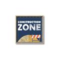 Picture of Construction Zone _GroupedProduct_Square_Mini_ _GroupedProduct_Square_Canvas_Framed_