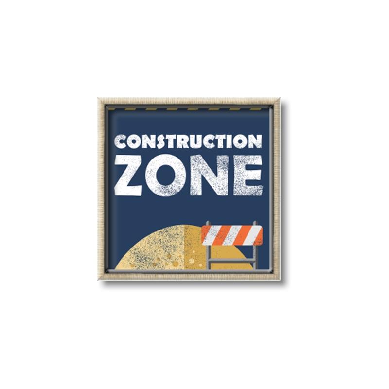 Picture of Construction Zone _GroupedProduct_Square_Mini_ _GroupedProduct_Square_Canvas_Framed_