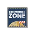 Picture of Construction Zone _GroupedProduct_Square_Mini_ _GroupedProduct_Square_Canvas_Framed_