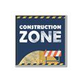 Picture of Construction Zone _GroupedProduct_Square_Mini_ _GroupedProduct_Square_Canvas_Framed_
