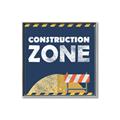 Picture of Construction Zone _GroupedProduct_Square_Mini_ _GroupedProduct_Square_Canvas_Framed_