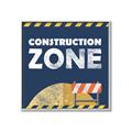 Picture of Construction Zone _GroupedProduct_Square_Mini_ _GroupedProduct_Square_Canvas_Framed_