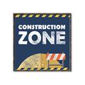 Picture of Construction Zone _GroupedProduct_Square_Mini_ _GroupedProduct_Square_Canvas_Framed_