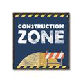 Picture of Construction Zone _GroupedProduct_Square_Mini_ _GroupedProduct_Square_Canvas_Framed_