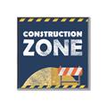 Picture of Construction Zone _GroupedProduct_Square_Mini_ _GroupedProduct_Square_Canvas_Framed_