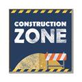 Picture of Construction Zone _GroupedProduct_Square_Mini_ _GroupedProduct_Square_Canvas_Framed_