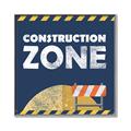 Picture of Construction Zone _GroupedProduct_Square_Mini_ _GroupedProduct_Square_Canvas_Framed_