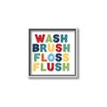 Picture of Wash Brush Floss _GroupedProduct_Square_Mini_ _GroupedProduct_Square_Canvas_Framed_