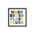 Picture of Wash Brush Floss _GroupedProduct_Square_Mini_ _GroupedProduct_Square_Canvas_Framed_