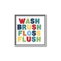 Picture of Wash Brush Floss _GroupedProduct_Square_Mini_ _GroupedProduct_Square_Canvas_Framed_
