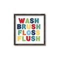 Picture of Wash Brush Floss _GroupedProduct_Square_Mini_ _GroupedProduct_Square_Canvas_Framed_