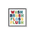 Picture of Wash Brush Floss _GroupedProduct_Square_Mini_ _GroupedProduct_Square_Canvas_Framed_