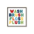 Picture of Wash Brush Floss _GroupedProduct_Square_Mini_ _GroupedProduct_Square_Canvas_Framed_