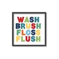 Picture of Wash Brush Floss _GroupedProduct_Square_Mini_ _GroupedProduct_Square_Canvas_Framed_
