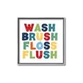 Picture of Wash Brush Floss _GroupedProduct_Square_Mini_ _GroupedProduct_Square_Canvas_Framed_