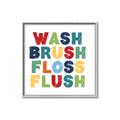 Picture of Wash Brush Floss _GroupedProduct_Square_Mini_ _GroupedProduct_Square_Canvas_Framed_