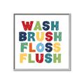 Picture of Wash Brush Floss _GroupedProduct_Square_Mini_ _GroupedProduct_Square_Canvas_Framed_