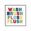 Picture of Wash Brush Floss _GroupedProduct_Square_Mini_ _GroupedProduct_Square_Canvas_Framed_