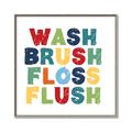 Picture of Wash Brush Floss _GroupedProduct_Square_Mini_ _GroupedProduct_Square_Canvas_Framed_