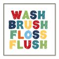 Picture of Wash Brush Floss _GroupedProduct_Square_Mini_ _GroupedProduct_Square_Canvas_Framed_