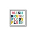 Picture of Wash Brush Floss II _GroupedProduct_Square_Mini_ _GroupedProduct_Square_Canvas_Framed_