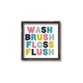Picture of Wash Brush Floss II _GroupedProduct_Square_Mini_ _GroupedProduct_Square_Canvas_Framed_