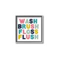 Picture of Wash Brush Floss II _GroupedProduct_Square_Mini_ _GroupedProduct_Square_Canvas_Framed_