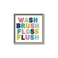 Picture of Wash Brush Floss II _GroupedProduct_Square_Mini_ _GroupedProduct_Square_Canvas_Framed_