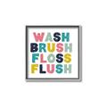 Picture of Wash Brush Floss II _GroupedProduct_Square_Mini_ _GroupedProduct_Square_Canvas_Framed_