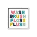 Picture of Wash Brush Floss II _GroupedProduct_Square_Mini_ _GroupedProduct_Square_Canvas_Framed_