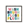 Picture of Wash Brush Floss II _GroupedProduct_Square_Mini_ _GroupedProduct_Square_Canvas_Framed_