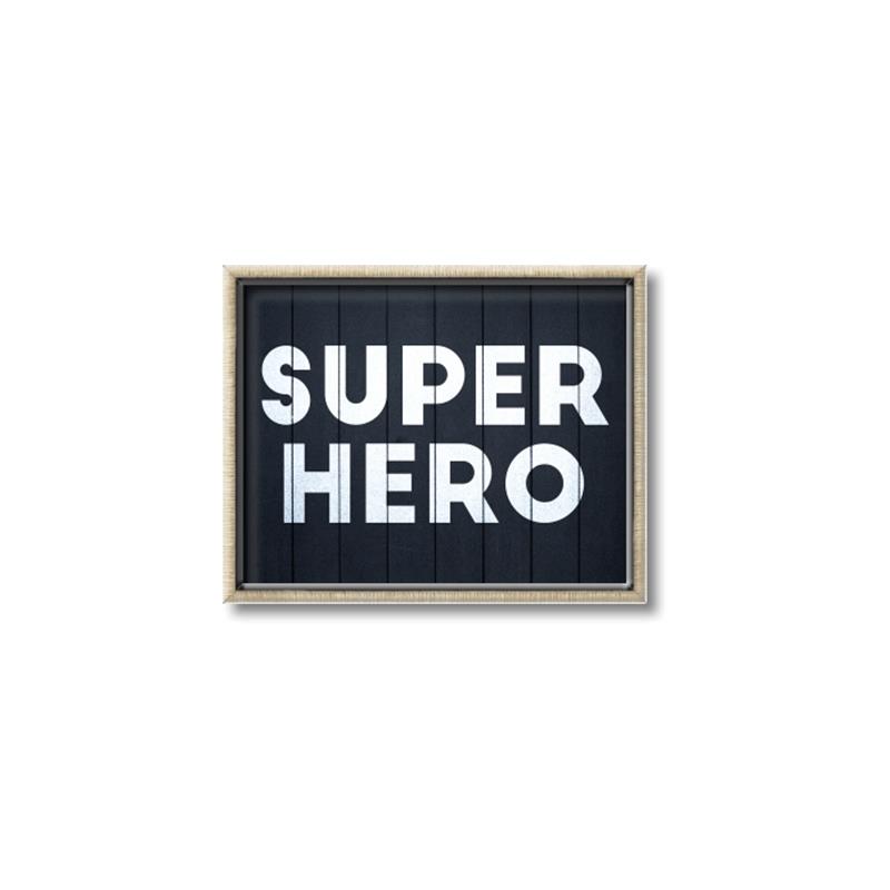 Picture of Super Hero I  _GroupedProduct_Rectangle_Landscape_Mini_ _GroupedProduct_Rectangle_Landscape_Canvas_Framed_