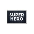 Picture of Super Hero I  _GroupedProduct_Rectangle_Landscape_Mini_ _GroupedProduct_Rectangle_Landscape_Canvas_Framed_