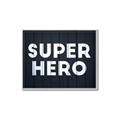 Picture of Super Hero I  _GroupedProduct_Rectangle_Landscape_Mini_ _GroupedProduct_Rectangle_Landscape_Canvas_Framed_